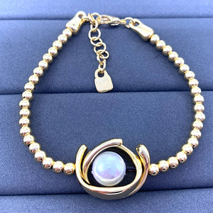 Tidal Temperament Fringe Silver Lady Bracelet