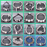 Tidal Temperament Fringe Silver Lady Bracelet