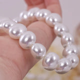 Pearl Collar Necklaces Big Beads Choker Necklace Wedding Party Jewelry