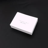 200pcs Paper Earrings Card 6x8cm Logo Jewelry Earring Packaging Display Cards