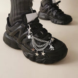 Versatile Heavy Robot star Shoe Chain Party Anklet Foot Ornament