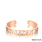 Charms Letters Women's Bangle BT201110-S