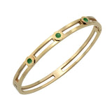 Women Bracelets Charms Letters Bangle JAR003