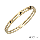 Women Bracelets Charms Letters Bangle JAR003