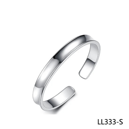 Women's Charms Letters Bangle Bracelet for Engagement