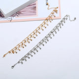 Crystal Tassel Beach Anklet Foot Jewelry