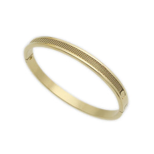 6MM Stainless Steel Woven Cuff Bracelet for Women