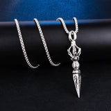 Genshin Impact Xiao Cosplay Necklace & Dagger Choker Set