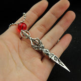 Genshin Impact Xiao Cosplay Necklace & Dagger Choker Set