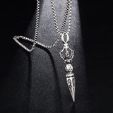 Genshin Impact Xiao Cosplay Necklace & Dagger Choker Set