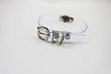 Sexy Harajuku Clear Leather O-Round Choker Necklace Collar Club Party