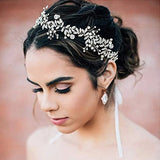 Princess Tiara Crown Headband for Bride Wedding