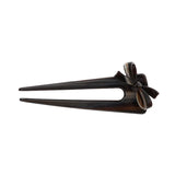 Retro Bowknot Hair Sticks Acetate Hairpins U Shaped Hair Pin Tortoiseshell