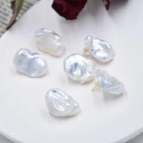 Baroque Freshwater Pearl Stud Earrings
