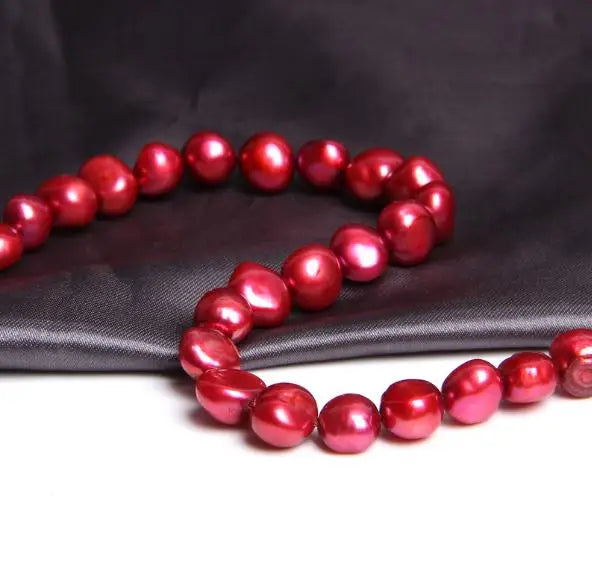 9mm Natural Baroque Freshwater Pearl Beads DIY Jewelry Making