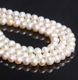 9-10mm Natural Freshwater Pearl Loose Beads for DIY Jewelry Making