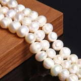 9-10mm Natural Freshwater Pearl Loose Beads for DIY Jewelry Making
