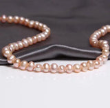 Pink Lavender Natural Freshwater Pearl Loose Beads 4mm