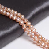 Pink Lavender Natural Freshwater Pearl Loose Beads 4mm