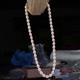 7-8MM Freshwater Pearl Necklace for Women Wedding Bridal