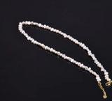 Baroque Freshwater Pearl Necklace S925 Silver Choker