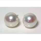 11mm Freshwater Pearl S925 Sterling Silver Stud Earrings
