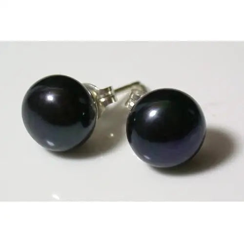 Freshwater Pearl S925 Silver Stud Earrings Fine Jewelry Lady Gift
