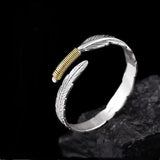 Men's Vintage Goro Takahashi Open Silver Bracelet
