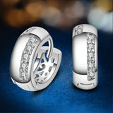 925 Stamp Plata Zircon Earrings Wedding Tassel Boho Earrings