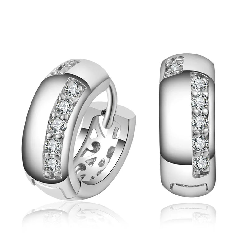 925 Stamp Plata Zircon Earrings Wedding Tassel Boho Earrings