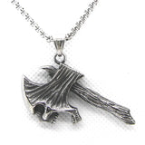 Fierce Skull Pendant Stainless Steel Mens Pendant