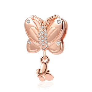 925 Silver Charm Beads Pendant Jewelry for Women