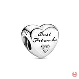 Wife Family Pendant Charms for Silver Bracelet