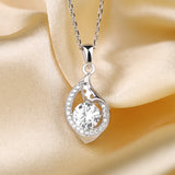 Sterling Silver Hollow Stars Pendant Necklaces