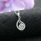 Sterling Silver Hollow Stars Pendant Necklaces
