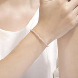 DIY Pearl Crystal Chain Bracelet for Men Women