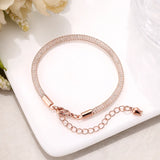 DIY Pearl Crystal Chain Bracelet for Men Women