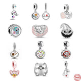 925 Sterling Silver Future Crayon Charm Bracelet Bead for Women Berloque