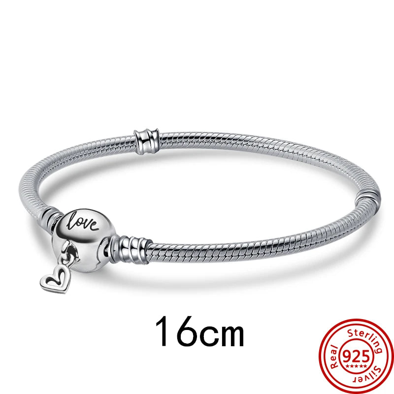 Pandora Safety Chain Charm Bracelet DIY Jewelry