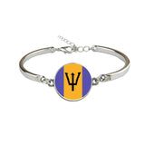 Antigua & Barbuda Austria Australia Barbados Bahamas Flag Gem Bracelet