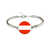 Antigua & Barbuda Austria Australia Barbados Bahamas Flag Gem Bracelet