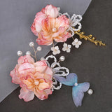 Flower Headwear Barrettes Hair Clip Bridal Wedding Hair Accessories