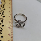 Flower Ring Mountings Base Findings for Stones