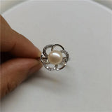 Flower Ring Mountings Base Findings for Stones