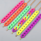 Bohemian Vintage Acrylic Chain Necklace