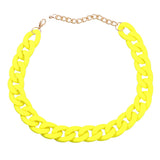 Bohemian Vintage Acrylic Chain Necklace
