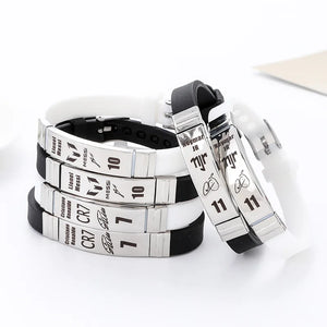 Football Star La Liga Messi Ronaldo Nermar Wrist Bracelet