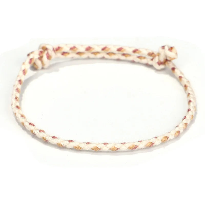 Colorful Cultural Bracelet Adjustable Hand Woven Bracelet