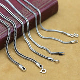 Fox Tail Chain Hemp Rope Necklace for Men and Women
