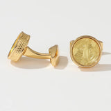 French Cufflinks Retro Pattern Men's High-quality Cuff Buttons